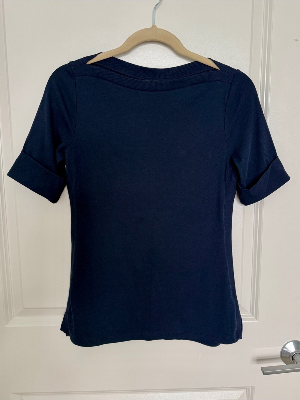 Ralph Lauren Navy Short Sleeve Top size S